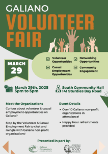 Volunteer Fair, March 29th from 3-5pm