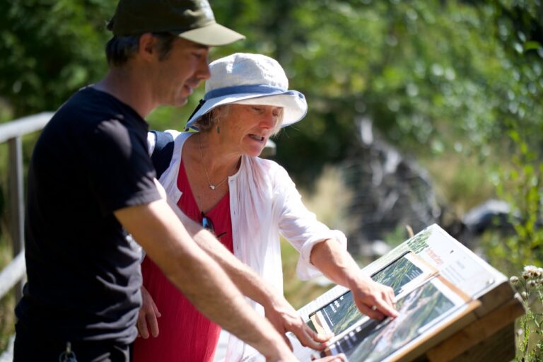 Adam 2025with Walkalong guest - Eric Higgs Photo