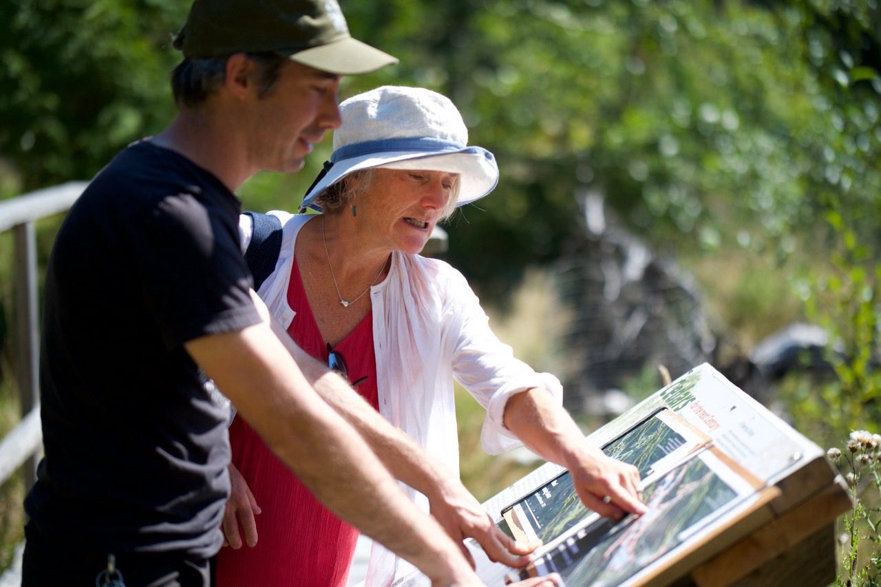 Adam 2025with Walkalong guest - Eric Higgs Photo