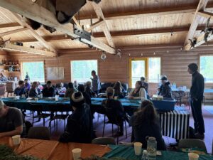 Participants at the first Feed the Hunters gathering