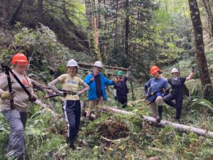 Restoration Team at Beaver Creek by Maroussia