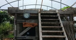 Ferme du Bec Hellouin's greenhouse